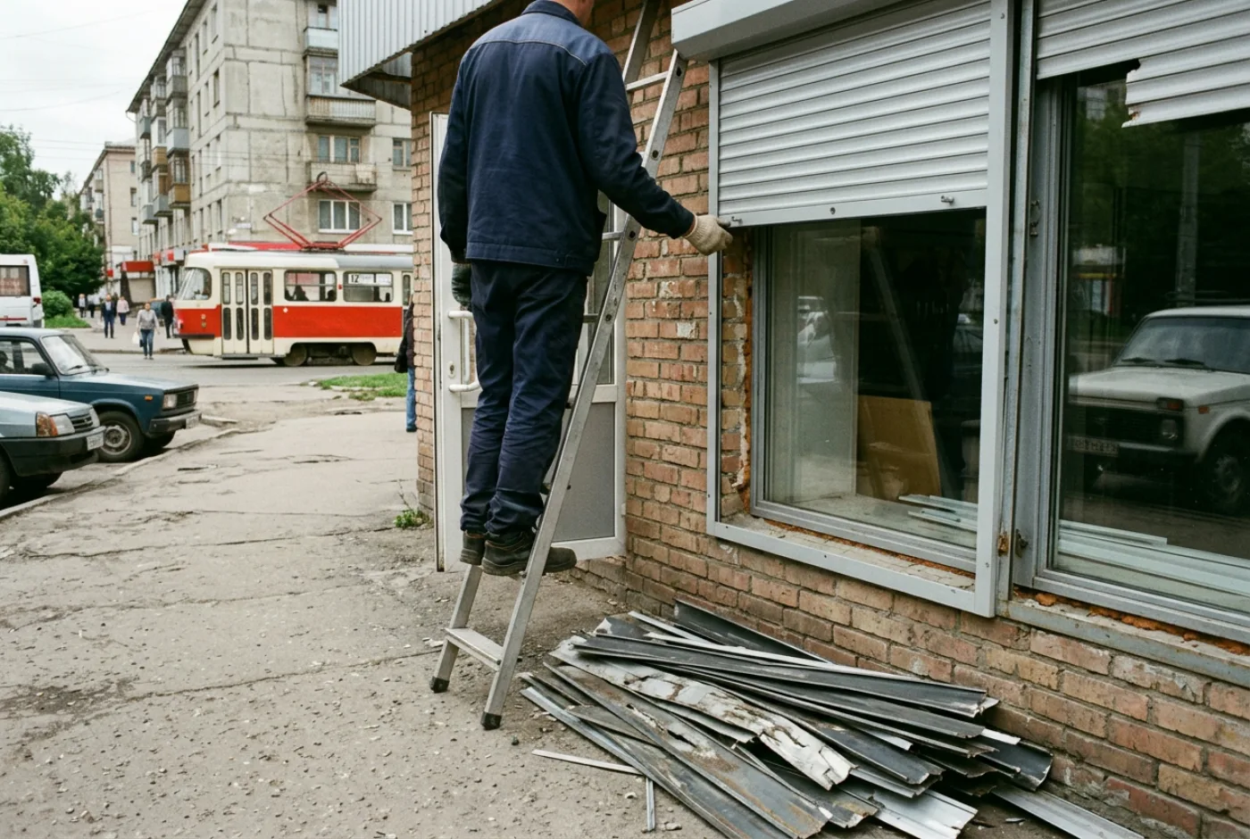 Замена рольставней в Анапе